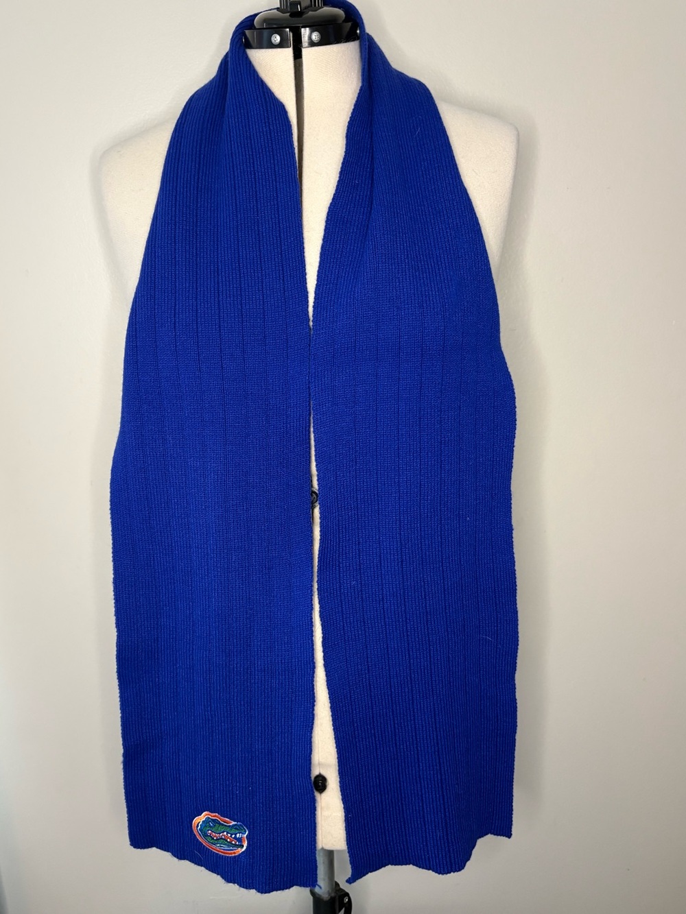 Royal Blue Team Scarf with Gators Patch